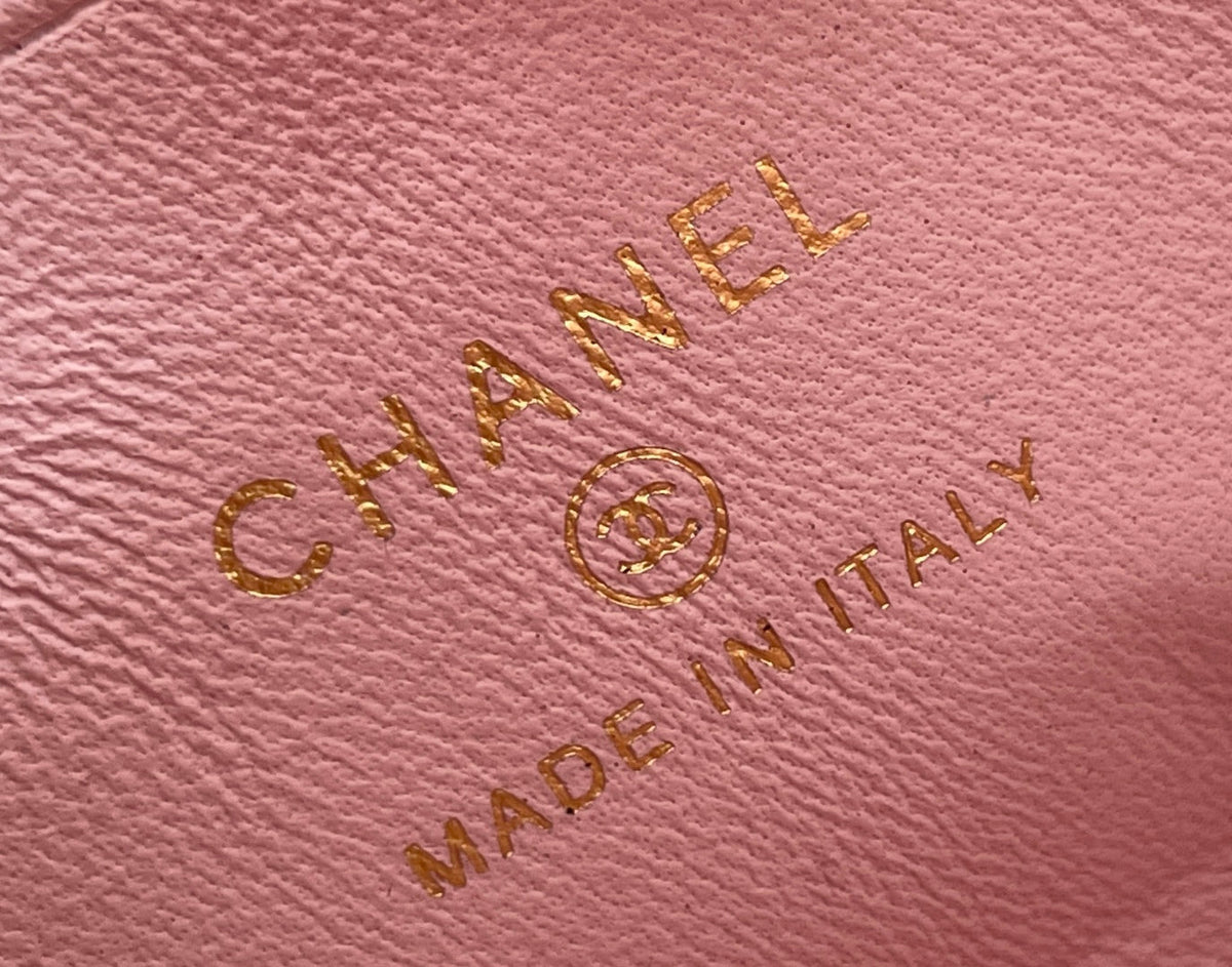 CHANEL 25S KELLY 18 CM IN LIGHT PINK LAMBSKIN