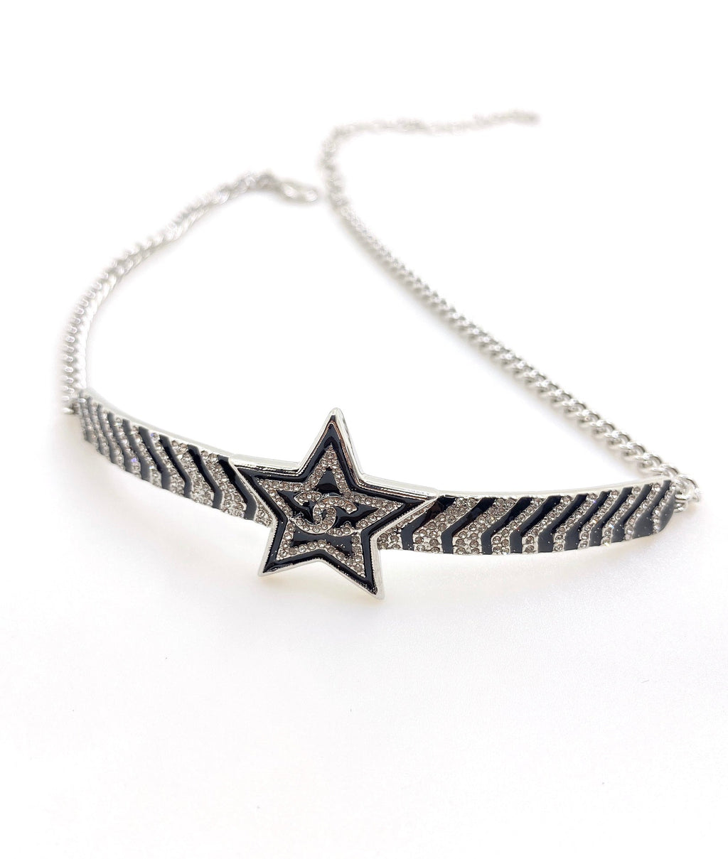 18K  Chanel Star Diamonds Necklace